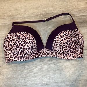 Victorias Secret Swim The Angel Halter Underwire Padded Bikini Top 36C